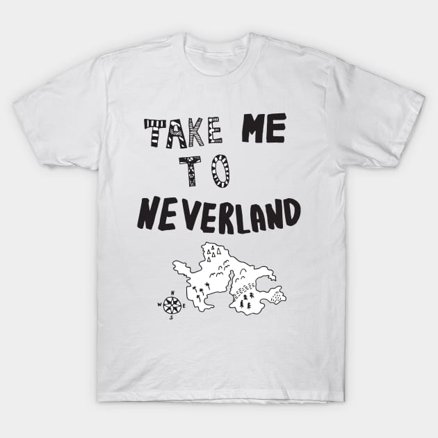 Take me to Neverland T-Shirt by vasarenar